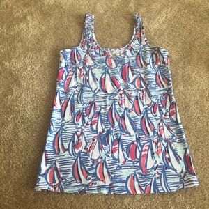 Lilly Pulitzer sailboat tank
